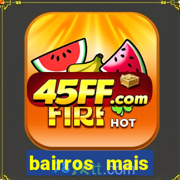 bairros mais perigosos de bh